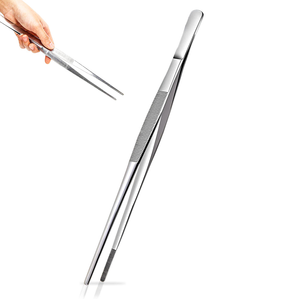 Kitchen Tweezers (12" thin tip)