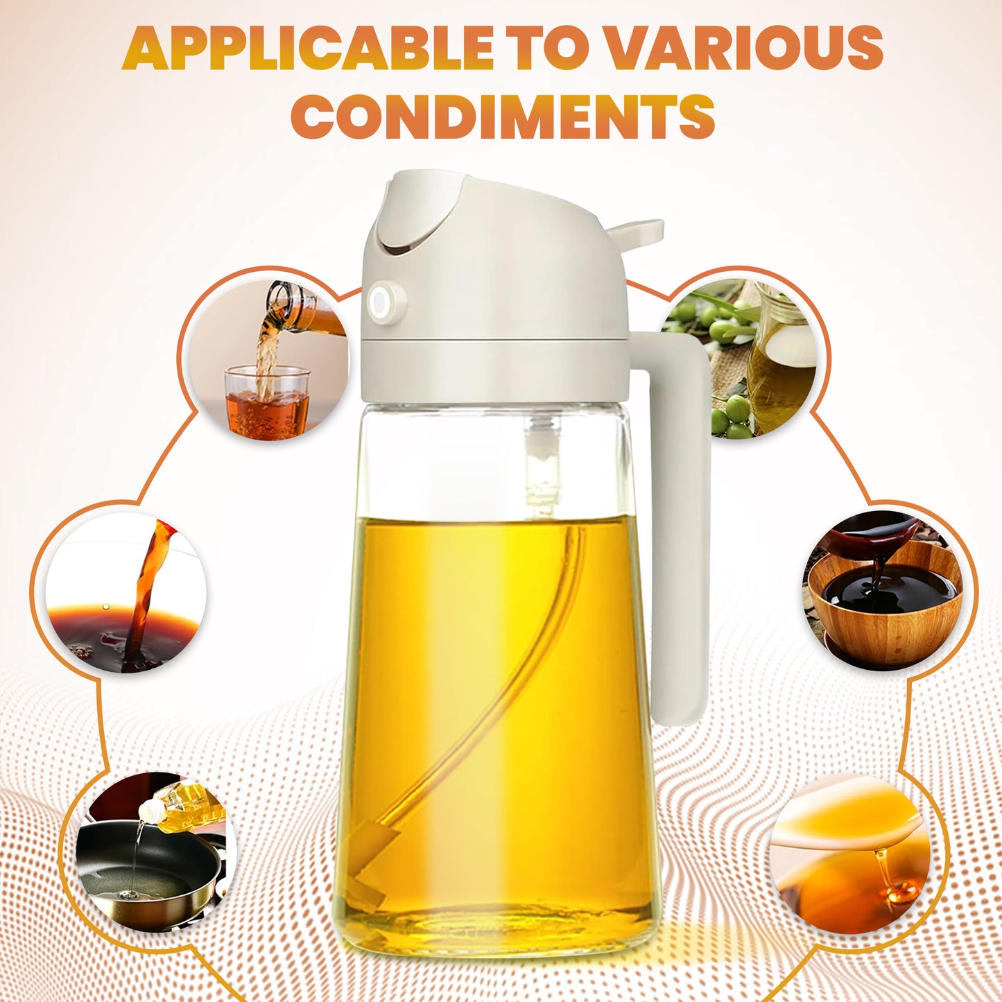 2 in 1 Oil Dispenser and Sprayer