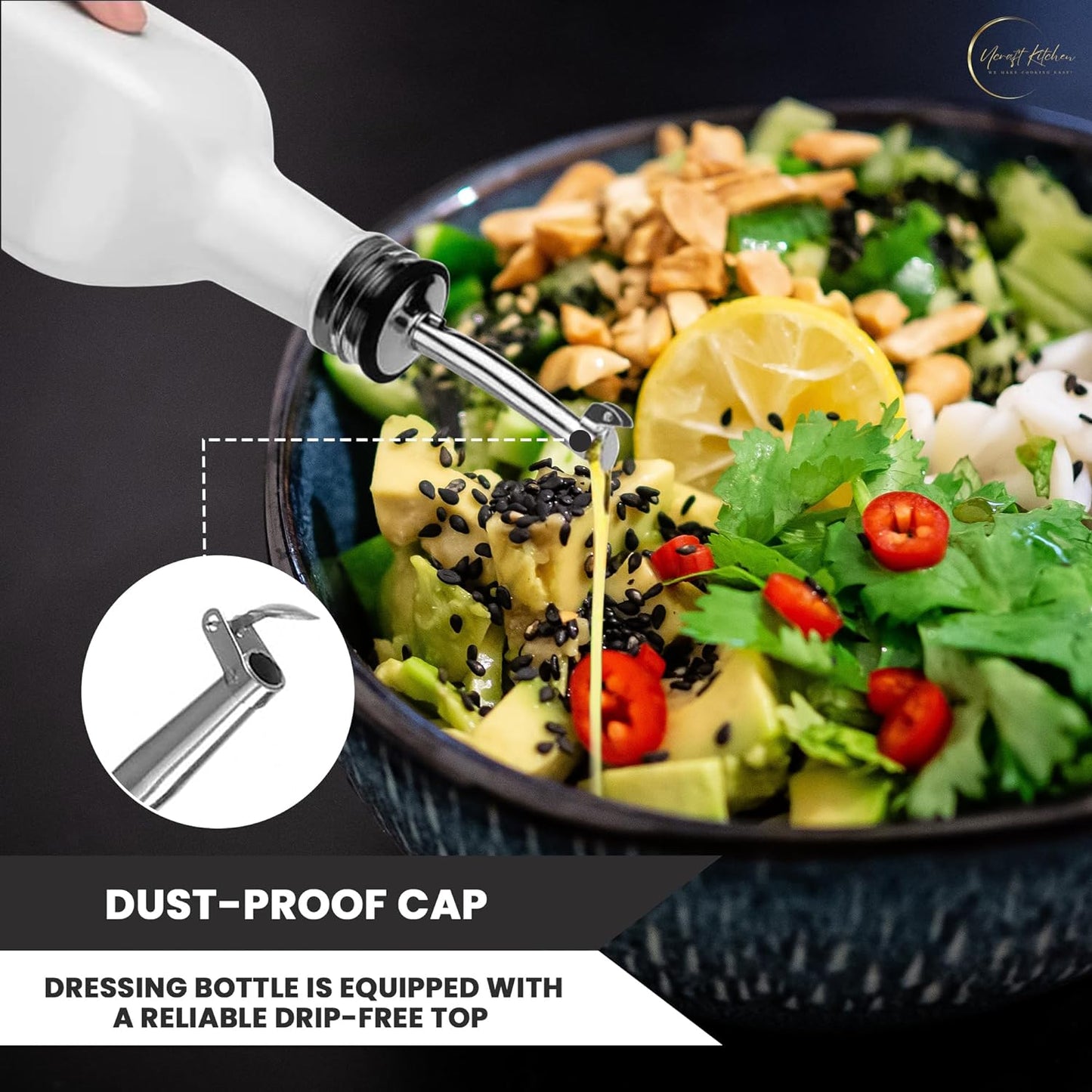Oil and Vinegar Dispenser Set (2x500ml)