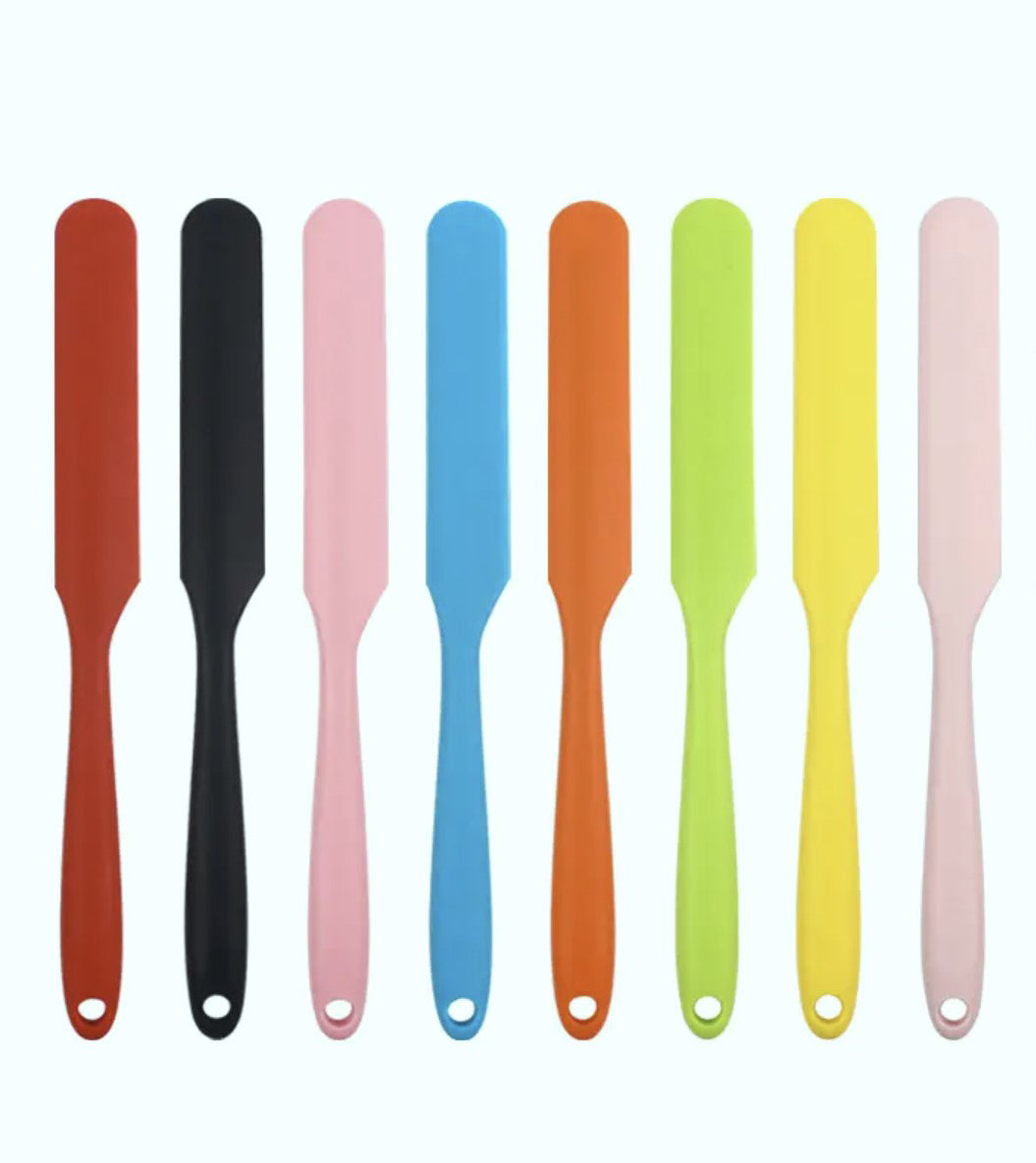 Ucraft Kitchen Silicone Jar Spatula ā Slim, Heat-Resistant Scraper for Jars, Bottles & Containers