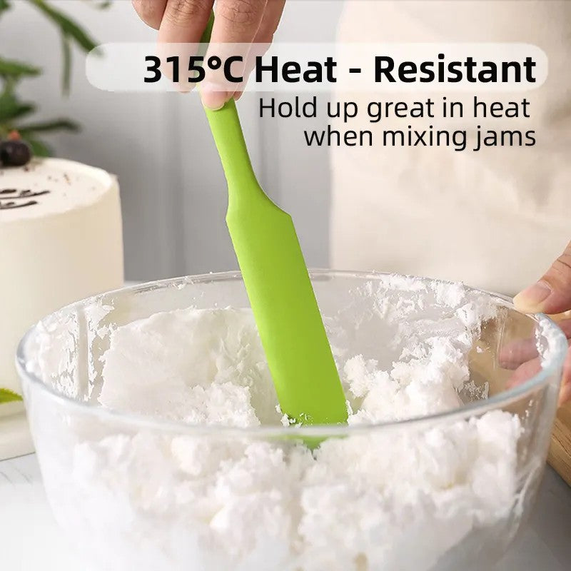 Ucraft Kitchen Silicone Jar Spatula ā Slim, Heat-Resistant Scraper for Jars, Bottles & Containers