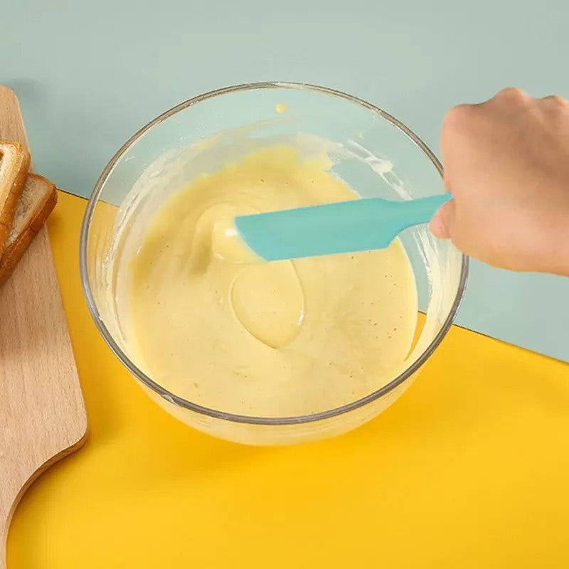Ucraft Kitchen Silicone Jar Spatula ā Slim, Heat-Resistant Scraper for Jars, Bottles & Containers
