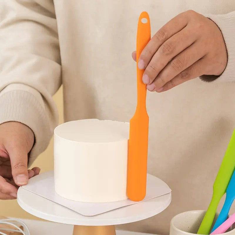 Ucraft Kitchen Silicone Jar Spatula ā Slim, Heat-Resistant Scraper for Jars, Bottles & Containers
