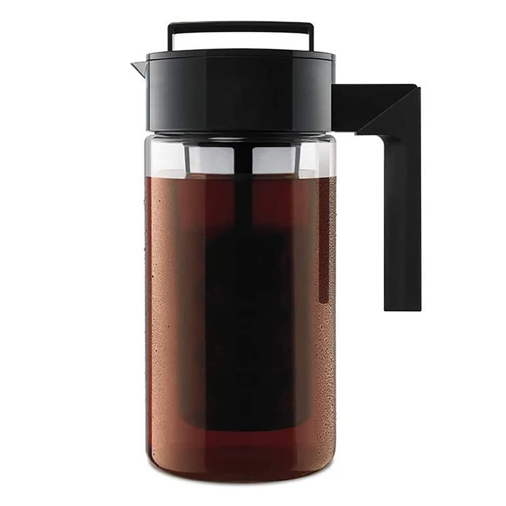 Cold Brew Iced Coffee Maker Pitcher, Non-BPA Plastic – 1, 1.5, and 2 Quart